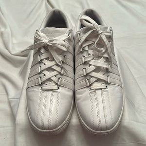 K-Swiss Classic Low White Leather Size 11